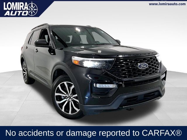 Used 2022 Ford Explorer ST-Line w/ Class IV Trailer Tow Package AWD/4WD 360° Tour