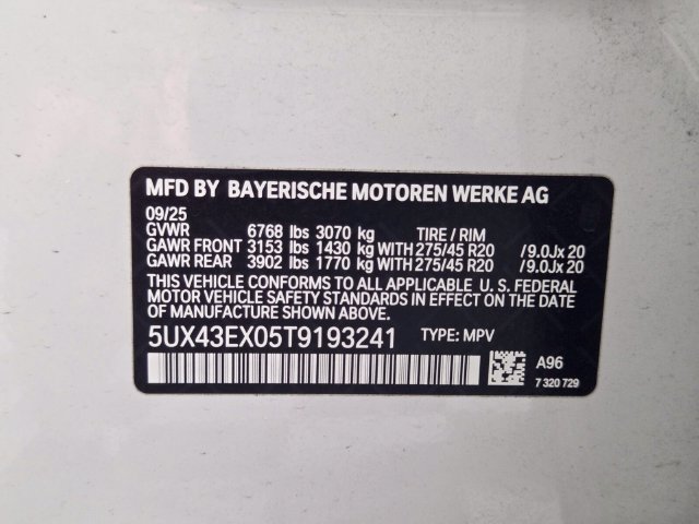 Used 2026 BMW X6 M60i AWD/4WD image 33