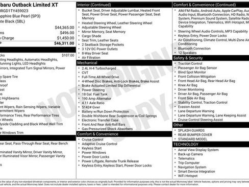 New 2026 Subaru Outback Limited XT AWD/4WD image 2