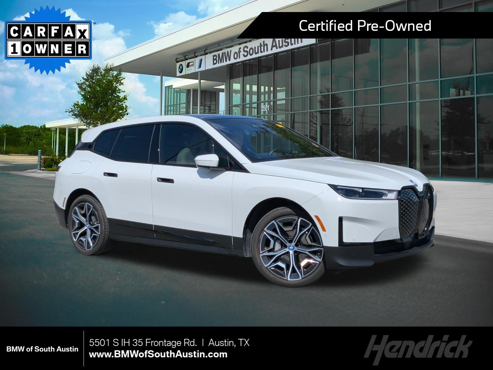 Certified 2024 BMW iX xDrive50 w/ Convenience Package AWD/4WD image 1