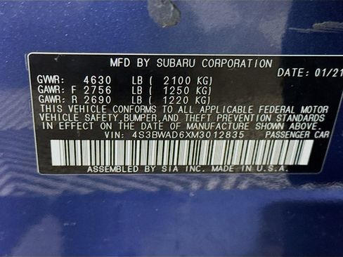 Used 2021 Subaru Legacy Premium AWD/4WD image 35