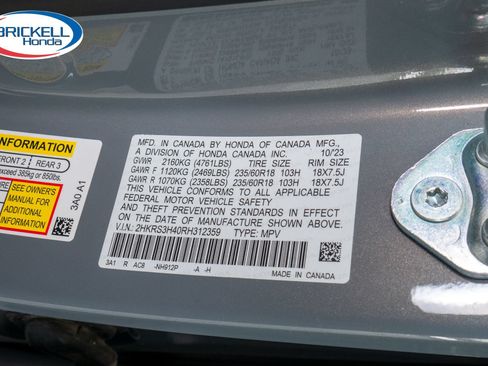 Certified 2024 Honda CR-V EX image 37