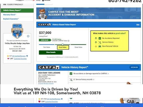 Used 2024 RAM 1500 Laramie image 11