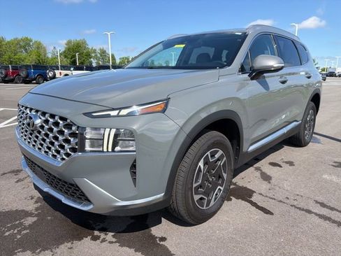 Used 2023 Hyundai Santa Fe Blue AWD/4WD image 2
