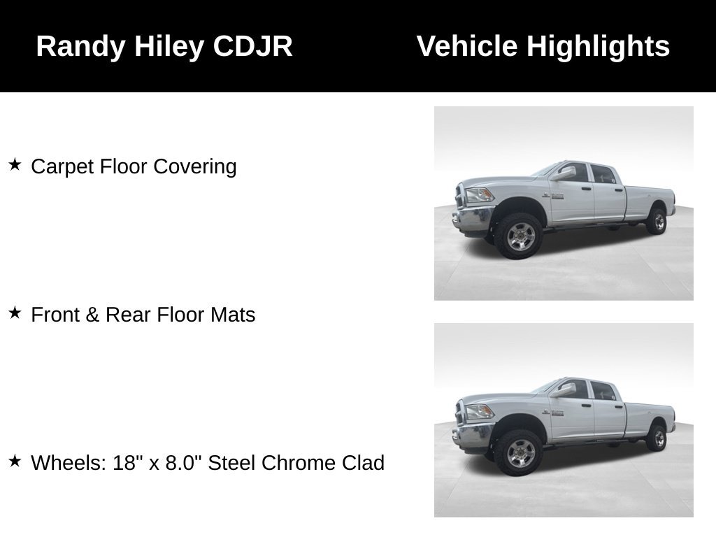 Used 2018 RAM 2500 Tradesman w/ Chrome Appearance Group AWD/4WD image 10