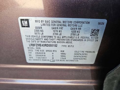 Certified 2024 Buick Envision Preferred image 34