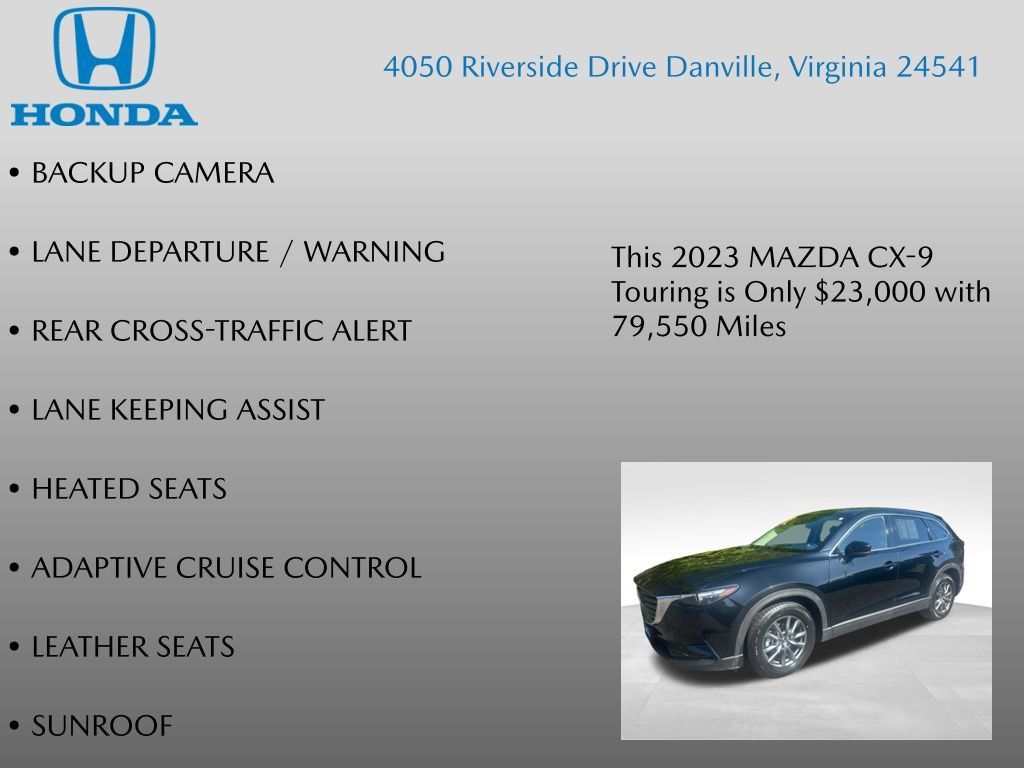 Used 2023 MAZDA CX-9 Touring AWD/4WD image 12