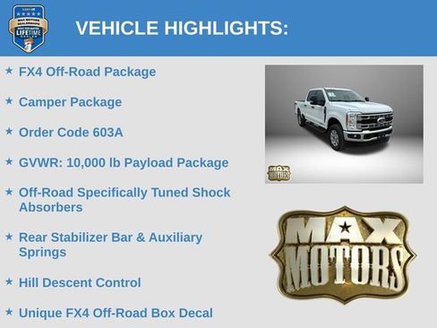 Used 2024 Ford F250 XLT w/ FX4 Off-Road Package AWD/4WD image 6