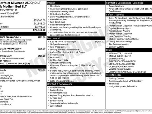 Used 2025 Chevrolet Silverado 2500 LT w/ Convenience Package AWD/4WD image 31