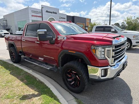 Used 2021 GMC Sierra 2500 SLT w/ SLT Premium Package AWD/4WD image 3