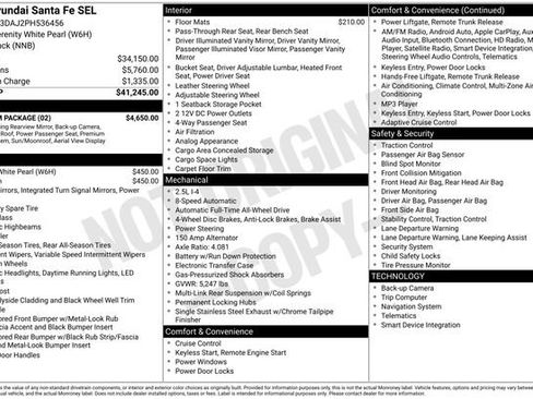 Used 2023 Hyundai Santa Fe SEL w/ Premium Package image 9