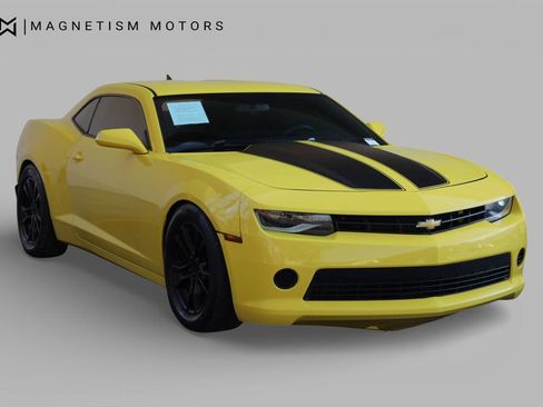Used 2014 Chevrolet Camaro LS w/ Black Rally Stripe Package image 4