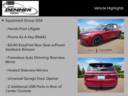 Used 2024 Lincoln Corsair AWD w/ Equipment Group 101A image 25