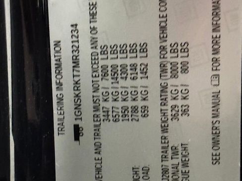 Used 2021 Chevrolet Tahoe RST w/ Luxury Package image 37