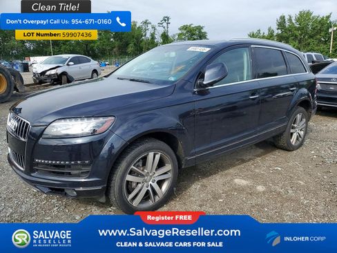 Used 2012 Audi Q7 TDI Premium Plus AWD/4WD image 1