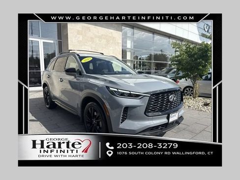 Certified 2025 INFINITI QX60 Luxe w/ Black Edition AWD/4WD image 1