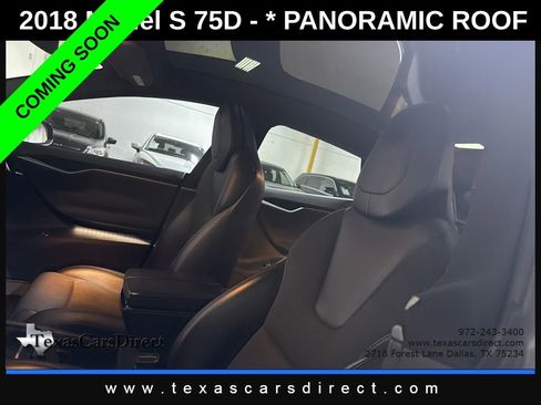 Used 2018 Tesla Model S 75D AWD/4WD image 7