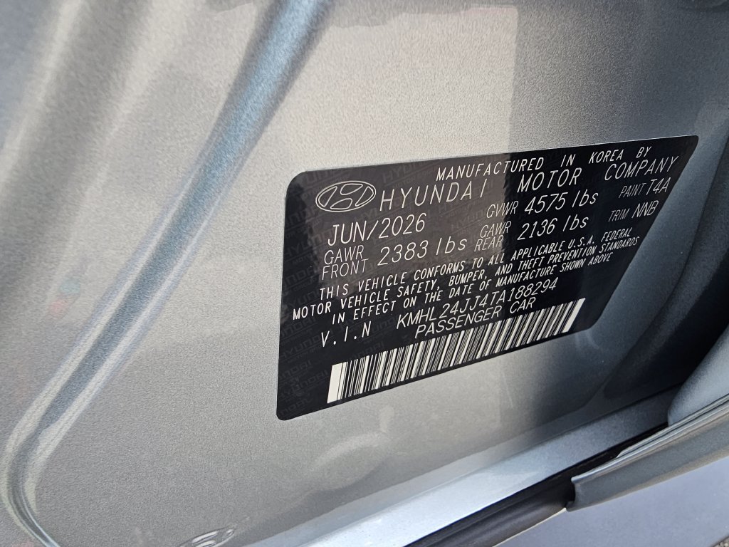 New 2026 Hyundai Sonata Blue FWD image 22