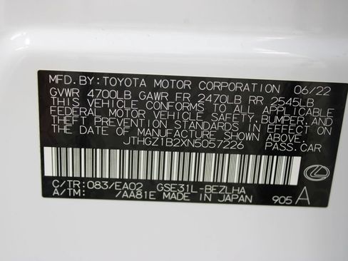 Used 2022 Lexus IS 350 F Sport RWD image 32