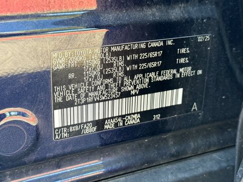Certified 2025 Toyota RAV4 XLE AWD/4WD image 56