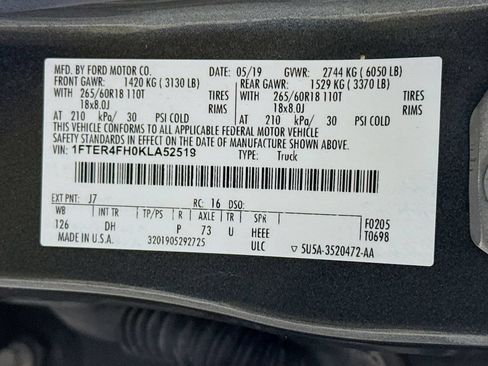 Used 2019 Ford Ranger Lariat w/ Technology Package AWD/4WD image 34