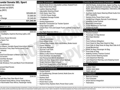 New 2026 Hyundai Sonata SEL image 6