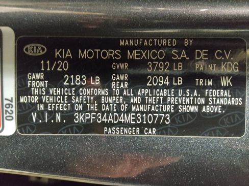 Used 2021 Kia Forte GT-Line w/ GT-Line Premium Package image 33