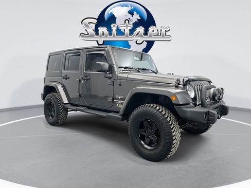 Used 2017 Jeep Wrangler Unlimited Sahara w/ Max Tow Package image 2