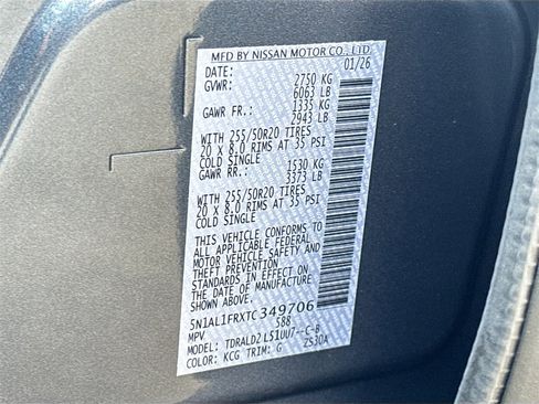 New 2026 INFINITI QX60 Luxe w/ Cargo Package image 35