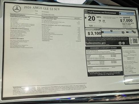 New 2026 Mercedes-Benz GLE 53 AMG 4MATIC image 19