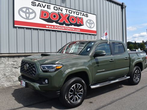 Certified 2021 Toyota Tacoma TRD Sport w/ TRD Premium Sport Package AWD/4WD image 1