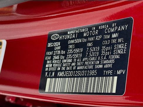 Certified 2025 Hyundai Tucson Limited image 33