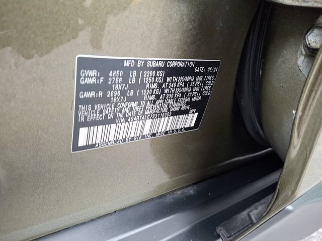 Certified 2025 Subaru Outback Onyx Edition AWD/4WD image 54