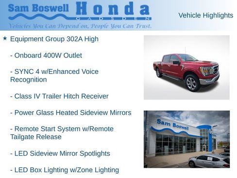 Used 2021 Ford F150 XLT w/ Equipment Group 302A High AWD/4WD image 6