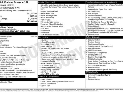 Used 2020 Buick Enclave Essence image 31