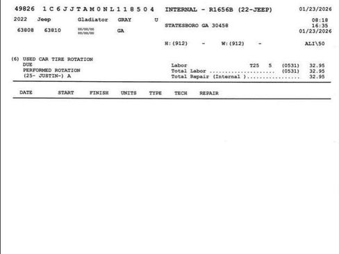 Certified 2022 Jeep Gladiator Willys image 19