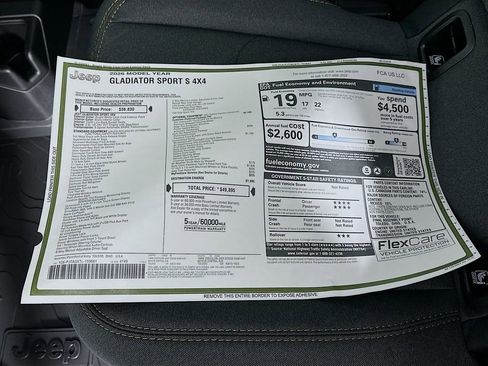 New 2026 Jeep Gladiator Sport image 12