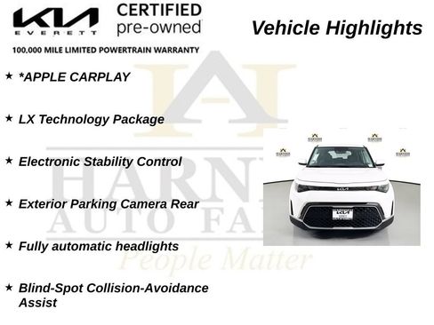 Certified 2025 Kia Soul LX w/ LX Technology Package FWD image 20