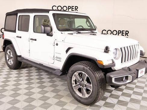 Used 2021 Jeep Wrangler Unlimited Sahara w/ Cold Weather Group image 1
