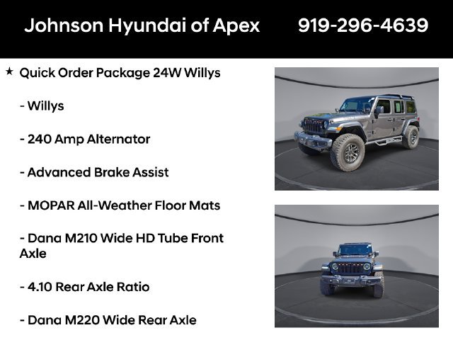 Used 2024 Jeep Wrangler Unlimited Sport AWD/4WD image 6