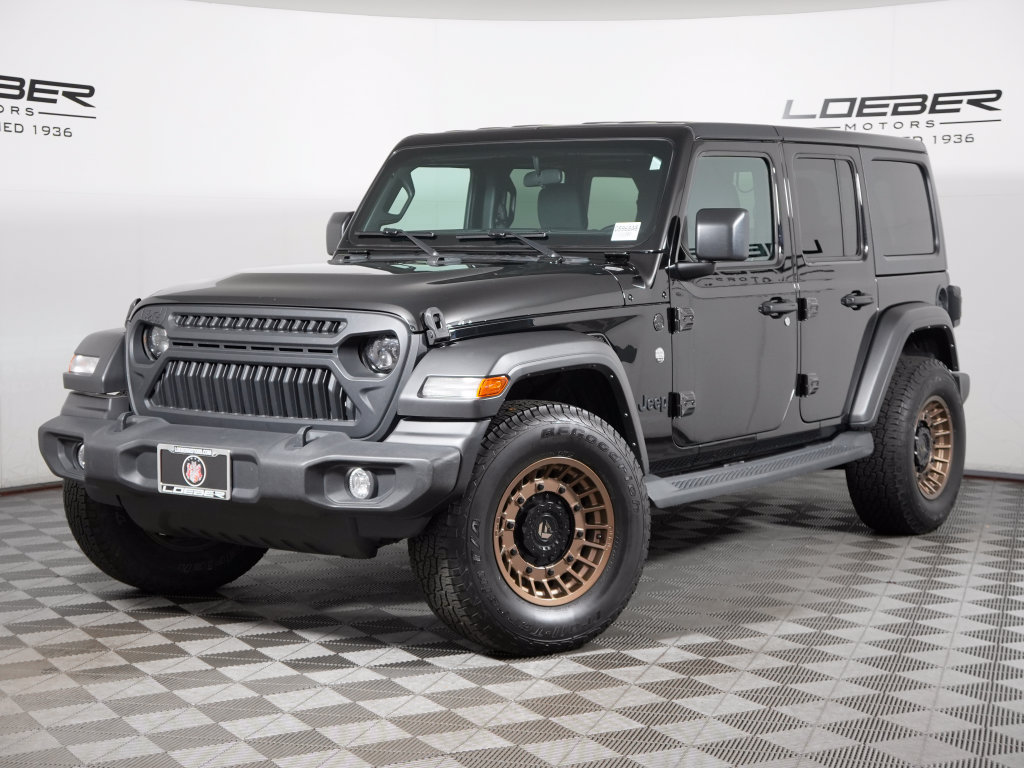Used 2021 Jeep Wrangler Unlimited Sport AWD/4WD image 1