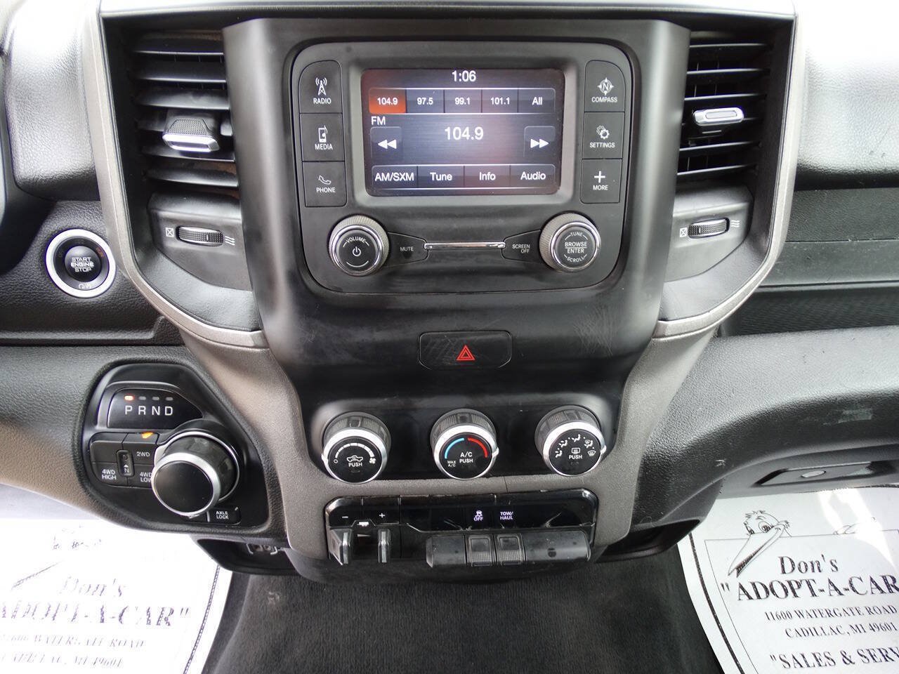 Used 2019 RAM 1500 4x4 Crew Cab Tradesman w/ SXT Appearance Group image 19
