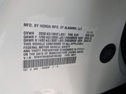 Used 2017 Honda Pilot Touring image 38