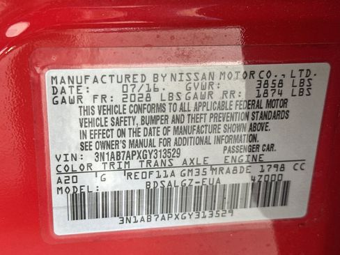 Used 2016 Nissan Sentra SL w/ Technology Package image 40