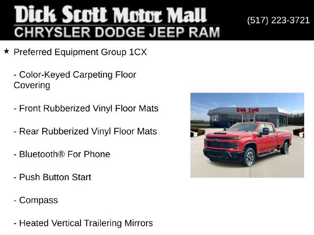 Used 2025 Chevrolet Silverado 2500 Custom w/ Custom Value Package AWD/4WD image 25