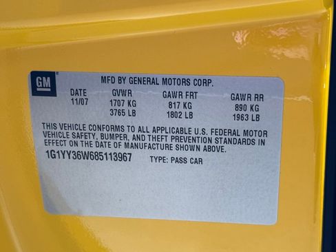 Used 2008 Chevrolet Corvette Convertible w/ Preferred Equipment Group RWD image 21