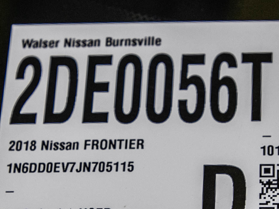 Used 2018 Nissan Frontier SV w/ Value Truck Package AWD/4WD image 27