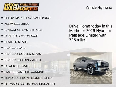 Used 2026 Hyundai Palisade Limited AWD/4WD image 15