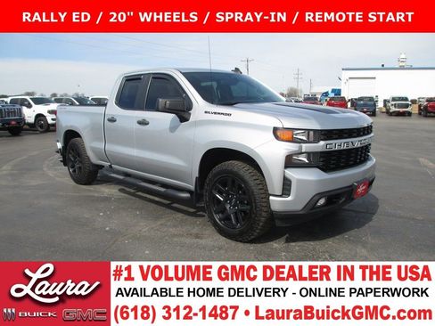 Used 2021 Chevrolet Silverado 1500 Custom w/ Rally Edition image 1