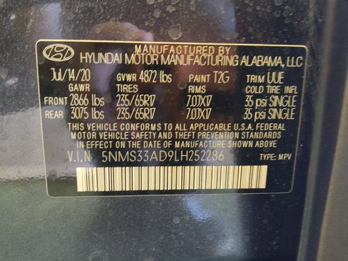 Used 2020 Hyundai Santa Fe SEL image 33